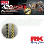 RK 420MXZ4 Non Seal Pro MX Chain Gold (140L)